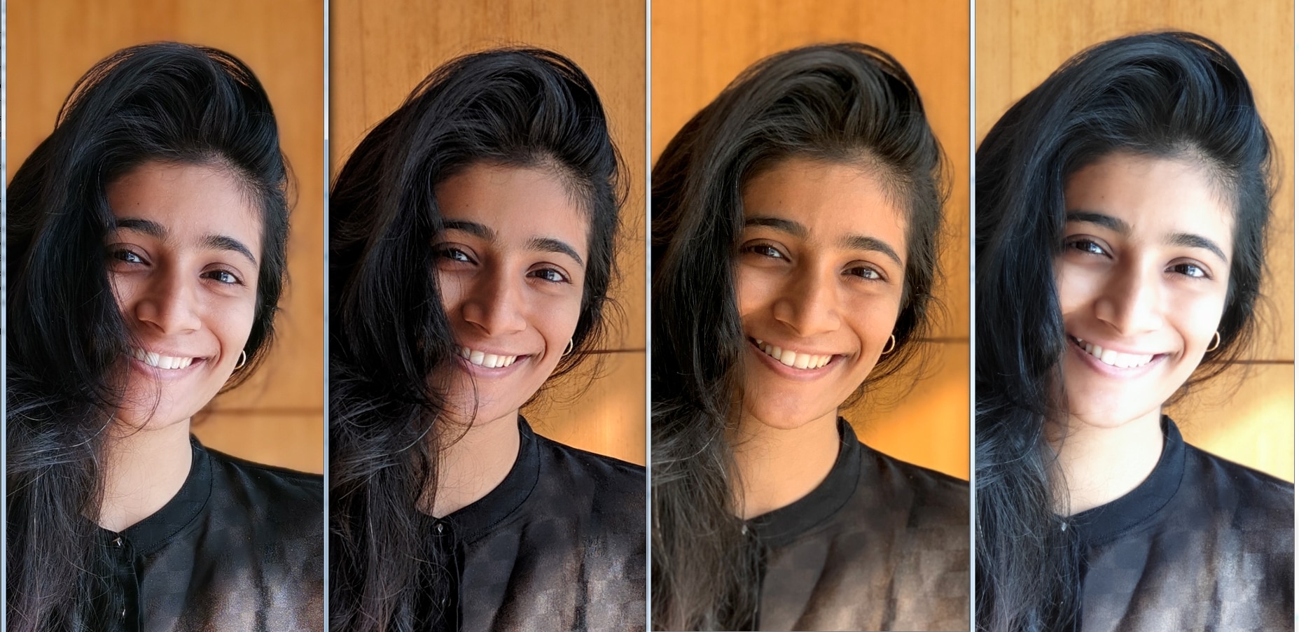 Portrait Mode crop. L to R: Mate 20 Pro, Pixel 3XL, iPhone XS, Note 9
